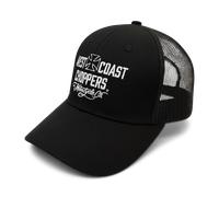 Gorra Trucker De 6 Paneles West Coast Choppers Motorcycle Co. NegroTalla única Negro