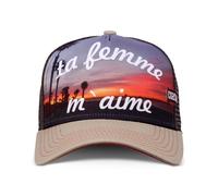 Gorra Trucker De Malla Ajustada Alta Coastal HFT TA FEMME Multi Para El Sol