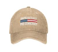 Gorra Trucker Democracia Progresista Sin Complejos Gorra Deportiva Moda Clásica Sombrero para Pesca Exteriores Golf