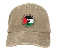 Gorra Trucker Gaza Libre, Palestina Libre Gorra De Beisbol Cap Casual Gorros De Béisbol Moda Sombrero Beisbol para Tenis Acampada Golf