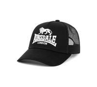 Lonsdale Gorra Blaydon negro/blanco, talla única, Blanco