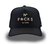 Gorra Trucker No Fucks Given Twill Basecap Con Logo Bordado