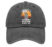 Gorra Trucker Podría Ser Un Día De Estación De Tren Soft Gorra Secado Rápido Al Aire Libre Cap para Invierno Aire Libre Verano