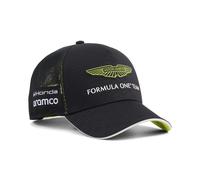 Gorra trucker PUMA x ASTON MARTIN ARAMCO F1® TEAM Replica Stroll, Accesoiros, Negro, OSFA