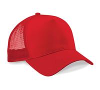 Gorra Trucker Retro Beechfield Snapback Unisex De Media Malla Nueva