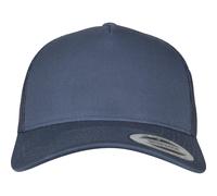 Gorra Trucker Retro De 5 Paneles Yupoong Mesh Uni Snapback Flexfit High Fit