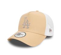 Gorra Trucker Seasonal Infill para hombre de New Era ~ LA Dodgers marrón piedra