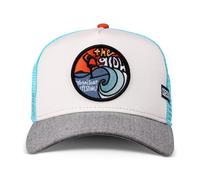 Gorra Trucker Surf Coastal HFT The Glow Offwhite Heather Grey