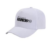Gorra Trucker Unisex Que Absorbe La Humedad para R.a.in.bo.w S.IX S.ie.g.e Entrenamiento Snapback Suave De Béisbol Gráfica Lisa Transpirable Papá-BaiSe||One_Size