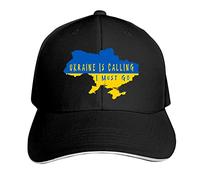 Gorra Ucrania Me Llama, Tengo Que Irme Casual Motocicleta Gorra Cómodas Sombreros De Pesca para Hombre Mujeres Golf