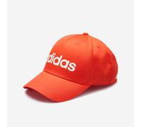 Gorra Unisex Adidas con letras naranja coral Talla única