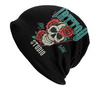 Gorra Unisex de Invierno Studio Bonnet Homme Fashion Thin Hat Skull Tattoo Skullies Gorros Gorros para Hombres Regalo Creativo de Gorros de algodón