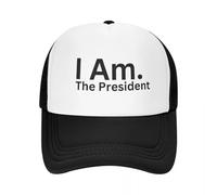 Gorra Unisex de Navidad Gorra de béisbol I Am The President Gorra de Golf Personalizada Gorra Deportiva con Visor térmico Gorras de Hombre Regalo de Moda Femenina