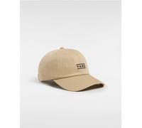Gorra Unisex Jockey Half Box Con Visera Curvada, Talla Única - 4MG (Beige)