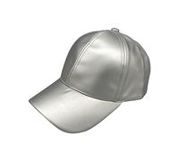 Gorra unisex para hombre y mujer, plata, Talla única