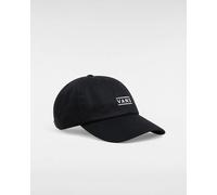 Gorra Unisex Vans Half Box Con Visera Curvada, Talla Única - BLK (Negro/Blanco)