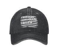 Gorra Vaquera con diseño de Foxtrot, Delta y Tango de la Libertad y la Democracia