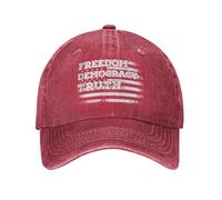 Gorra Vaquera con diseño de Foxtrot, Delta y Tango de la Libertad y la Democracia