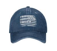 Gorra Vaquera con diseño de Foxtrot, Delta y Tango de la Libertad y la Democracia