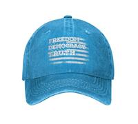 Gorra Vaquera con diseño de Foxtrot, Delta y Tango de la Libertad y la Democracia