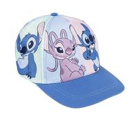 Gorra Visera Curva Stitch Niños con Visera - Gorra Infantil Stitch Cómoda, Transpirable y Ligera, Gorra Verano Ajustable, Protección Solar Playa, Piscina y Excursiones