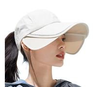 Gorra Visera Solar | Gorra Ajustable Transpirable y Ligera | de Béisbol con Visera Ancha,para Ciclismo Camping Golfistas Deportes al Aire Libre Tenis Playa y Verano Caluroso