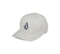 Gorra Volcom Full Stone Heather Flexfit gris de 6 paneles para hombre