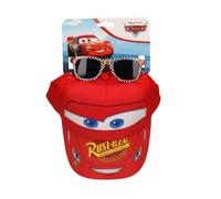 Gorra y Gafas de Sol Cars para Niños y Niñas - Accesorios Infantiles para el Verano, Protege del Sol, Ideal para Playa, Piscina y Actividades al Aire Libre, Diseño Divertido y Cómodo