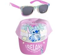 Gorra y Gafas de Sol Disney Set Infantil Original para Niñ@s Unisex - Disney Accesorios Verano Gafas Protección UV y Gorra Ajustable