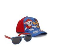 Gorra y Gafas de Sol Paw Patrol Set Niños Original - Gorra Infantil Ajustable y Gafas de Sol UV400 Protección Solar Diseño Paw Patrol, Complementos Verano Niño y Niña para Playa y Piscina