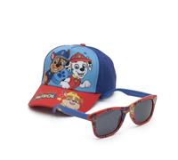 Gorra y Gafas de Sol Paw Patrol Set Niños Original - Gorra Infantil Ajustable y Gafas de Sol UV400 Protección Solar Diseño Paw Patrol, Complementos Verano Niño y Niña para Playa y Piscina