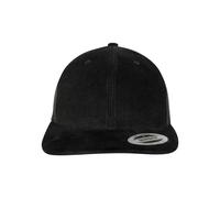 Gorra Yupoong De Pana Retro Trucker Con Malla Curvada Negra