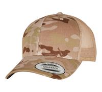 Gorra Yupoong Retro Trucker Multicam® Mesh Snapback 6 Panel Camuflaje