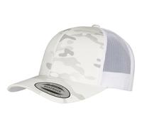 Gorra Yupoong Retro Trucker Multicam® Mesh Snapback 6 Panel Camuflaje