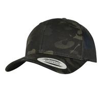 Gorra Yupoong Retro Trucker Multicam® Mesh Snapback 6 Panel Camuflaje