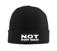 Gorras Beanie de Punto No es Nuestra Guerra Moderno Skull Cap Transpirable Sombreros de Invierno para Hombre Adulto Esquí