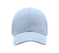 Gorras casuales de verano para hombre y mujer, de dos puertas, para el club de cine, azul celeste, Talla única