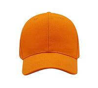Gorras casuales de verano para hombre y mujer, sombreros locales, naranja, Talla única