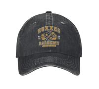 Gorras clásicas de béisbol Hoxxes Academy Deep Rock Galactic para Hombres, Mujer Gastado de algodón Snapback Snapback Video Game Sombrero de Regalo para Exteriores