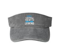 Gorras de algodón con visera deportiva Pops The Man The Myth The Legend