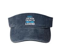 Gorras de algodón con visera deportiva Pops The Man The Myth The Legend
