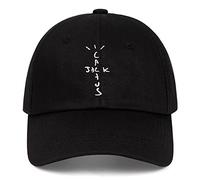 Gorras de béisbol 100% algodón con diseño de gato de cactus Travis Scott, unisex, sombrero de papá Astroworld bordado para hombre y mujer, sombrero de verano