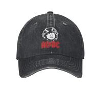 Gorras de béisbol AC Heavy Metal Rock Music Band para Hombres y Mujeres DC Cotton Caps Hat Classic Outdoor Running Golf Ajustable Snapback Cap