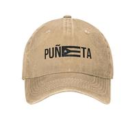 Gorras de béisbol Casuales con Bandera de Puerto Rico Puneta Unisex Gorra Snapback Lavada desgastada al Aire Libre Gorra de Verano sin Estructura