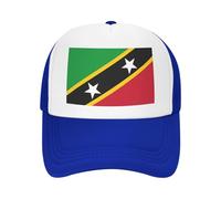 Gorras De Béisbol De Algodón con Estampado De San Cristóbal Nieves para Hombres Mujeres Sombrero De Verano para El Sol Sombrero Camionero para Papá para Golf Tenis Compras Correr Al Aire Libre