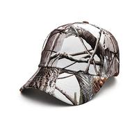 Gorras de béisbol de camuflaje para hombre, gorra de béisbol de pesca en la selva, gorra de béisbol para hombre, gorra de caza de algodón, ajustable, 56-60 cm, árbol de camuflaje, B, M-L