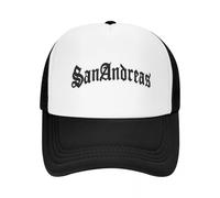 Gorras de béisbol de Cuatro Estaciones para Hombres y Mujeres Sherm Head GTA San Andreas Logo Cap Fashion Casual Mesh Baseball Caps Gorra Ajustable Hip Hop Summer Unisex Baseball Hats