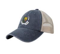 Gorras de Béisbol de Hombre Símbolo De La República Democrática del Congo Sombrero Motocicleta Deportes Hip Hop Gorra Cabeza De Leopardo Ajustable Algodón Gorras para Caza, Tenis, Golf