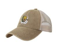 Gorras de Béisbol de Hombre Símbolo De La República Democrática del Congo Sombrero Motocicleta Deportes Hip Hop Gorra Cabeza De Leopardo Ajustable Algodón Gorras para Caza, Tenis, Golf