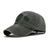 Gorras de béisbol de invierno de hip hop ajustables, color verde militar, unisex, estilo Route 66, estilo vintage